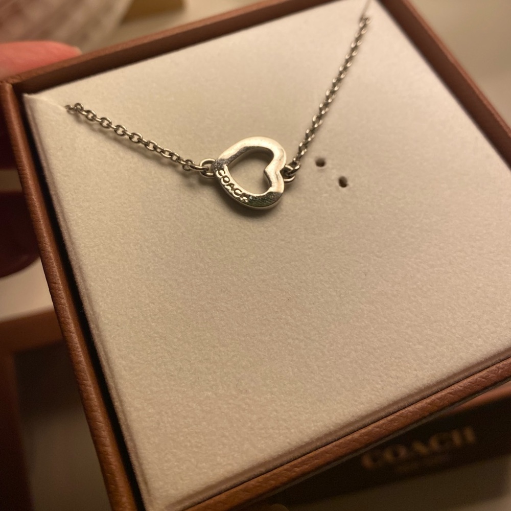 Coach Silver Necklace